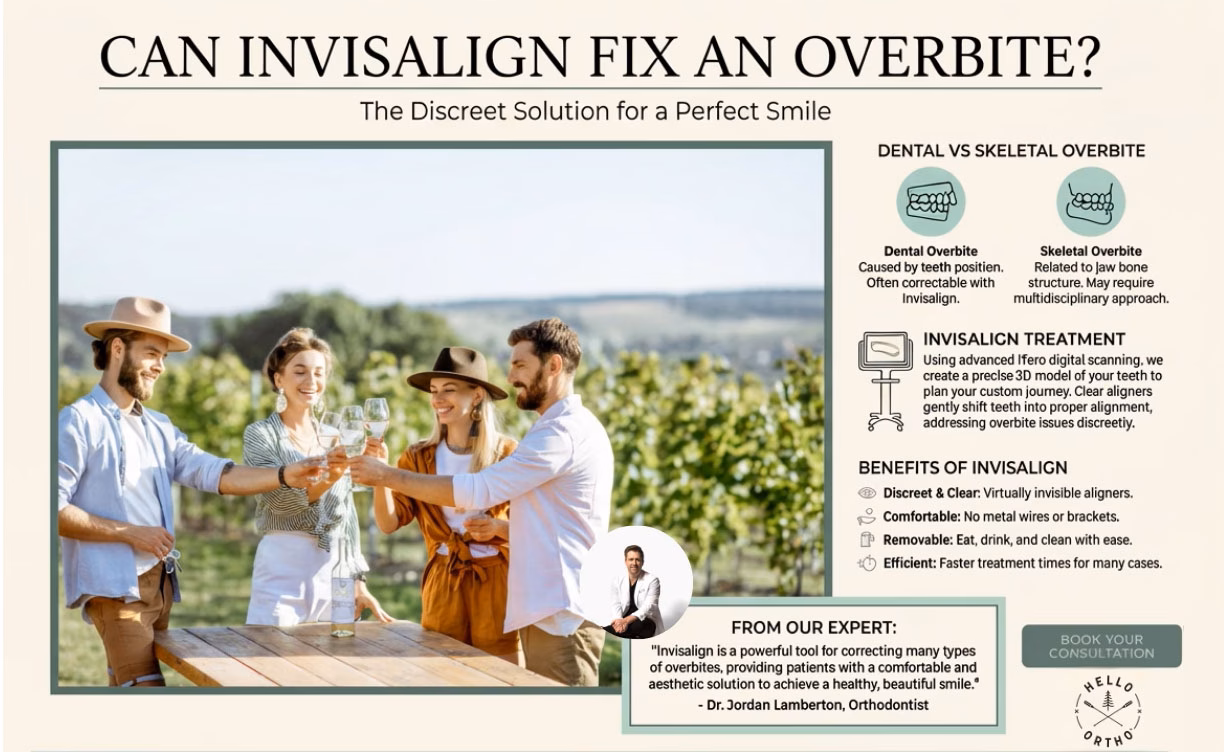 can invisalign fix overbite